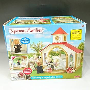 シルバニアファミリー　森のウェディング　チャペル　赤屋根 Amazon | シルバニアファミリー ウェディングチャペル 森の教会